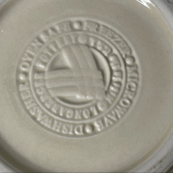 Longaberger ALL White Ceramic Pitcher - Picture 4 of 7